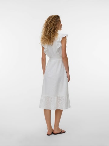 Vero Moda Gesmoktes Kleid in Snow White
