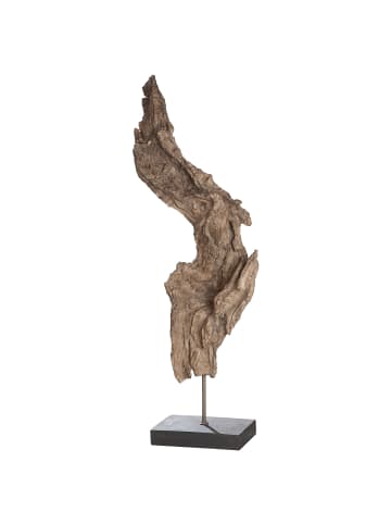 GILDE Skulptur "Baumwurzel" in Braun - H. 69 cm