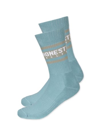 HONESTY RULES Socken " Sport " in arctic-blue