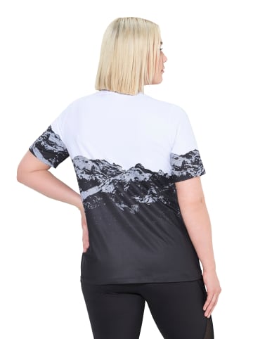 Ulla Popken Shirt in schneeweiß