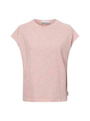 armedangels T-Shirt Oneliaa in altrosa weiß - 0002