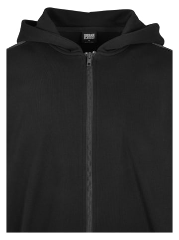 Urban Classics Urban Classics Herren Oversized Patch Zip Hoody in black/charcoal