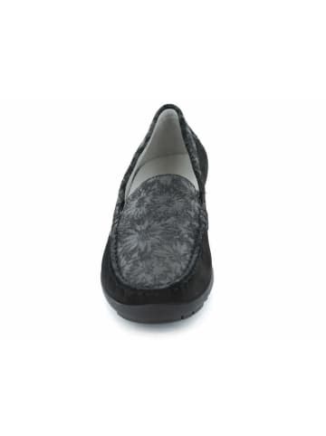 WALDLÄUFER Slipper in schwarz