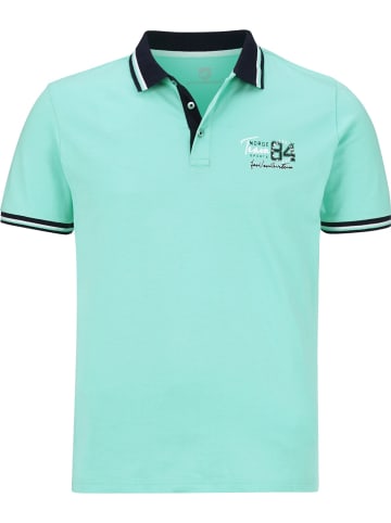 Jan Vanderstorm Poloshirt DAGBART in türkis