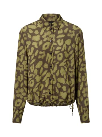 MARC CAIN SPORTS Hemdbluse in oliv erbse - 0001