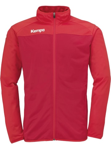Kempa Trainingsjacke "Prime Poly Jacke" in Rot