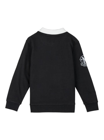 COFI 1453 Wednesday Kinder Sweatshirt, Baumwoll-Polyester Pullover, Langarm in Schwarz