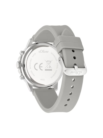 s.Oliver Quarzuhr SO-4605-PC in silber