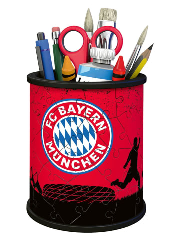 Ravensburger Ravensburger 3D Puzzle 11215 - Utensilo FC Bayern - 54 Teile - Stiftehalter...