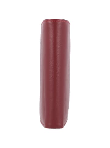 Esquire Peru Geldbörse RFID Leder 9,5 cm rot