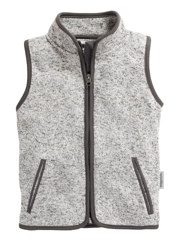 Playshoes Strickfleece-Weste in Grau