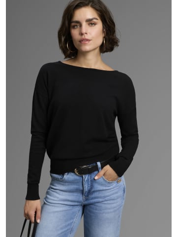 Laura Scott Strickpullover in schwarz