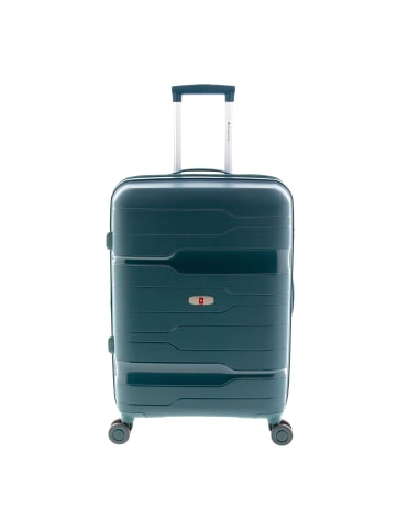 Gladiator 3800 4 Rollen Trolley 67 cm mit Dehnfalte in green forest