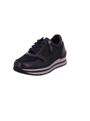 Gabor Sneaker Low in dark blue/leo