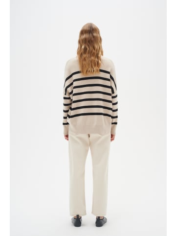 InWear Strickpullover TenleyIW Oversize fit in Sandstone / Black