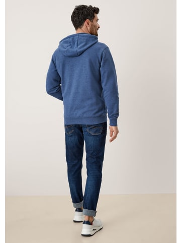 s.Oliver Sweatshirt Jacke in 57W2_dunkelblau
