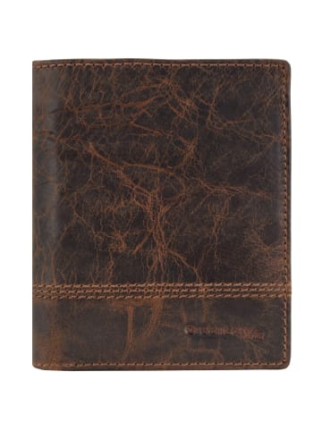Greenland Nature Classic Geldbörse Leder 10,5 cm brown