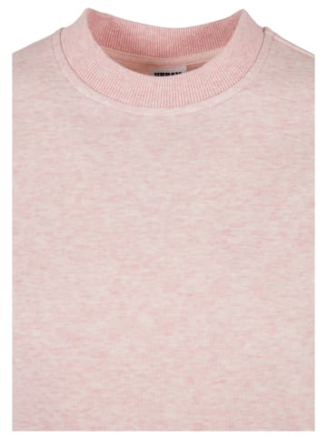Urban Classics Urban Classics Rundhalsausschnitt in pink melange