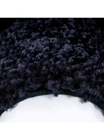 Teppich Boss Hochflor Teppich Lux Marineblau