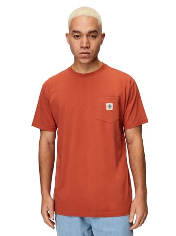 HONESTY RULES T-Shirts " Pocket " in burned-brick