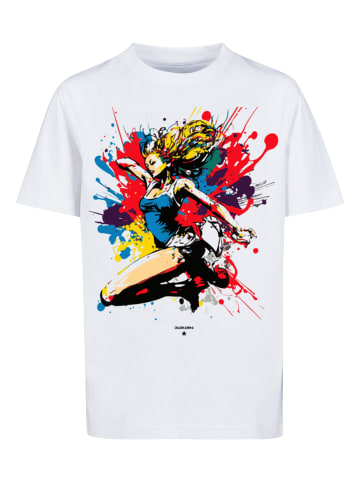 F4NT4STIC T-Shirt Tänzerin bunt in weiß