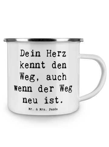 Mr. & Mrs. Panda Kaffeepott Spruch Trennung von den Eltern mit S... in Weiß