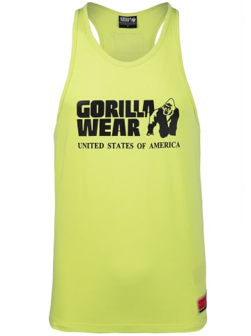 Gorilla Wear Klassisches Tanktop – Wildgrün