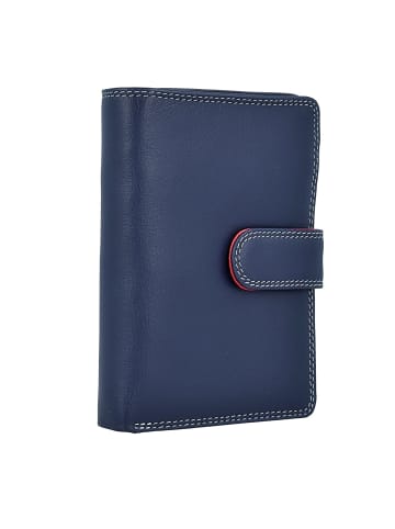 MYWALIT Medium Snap Wallet Geldbörse Leder 13 cm in royal