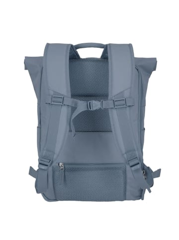 travelite Basics Daypack 60 cm Laptopfach rauchblau