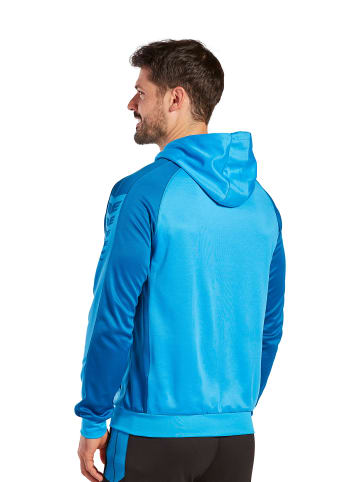 erima Herren Six Wings Trainingsjacke mit Kapuze in curacao/mykonos