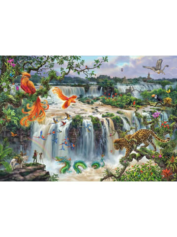 Ravensburger Puzzle 1.000 Teile Erwachsenenpuzzle 1000 Teile - Fantastischer Wasserfall von Iguazú Ab 14 Jahre in bunt