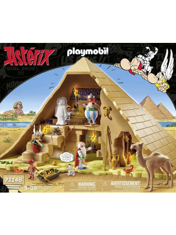 Playmobil Asterix Pyramide des Pharao 71148 Obelix Miraculix Numerobis Idefix 5+