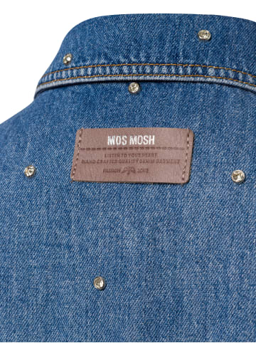 Mos Mosh Jeanshemd MMEmme in blue stone