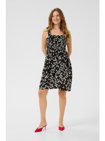 Kaffe Kleid KAthora Regular fit in Black/Chalk/Red Petit Fleur