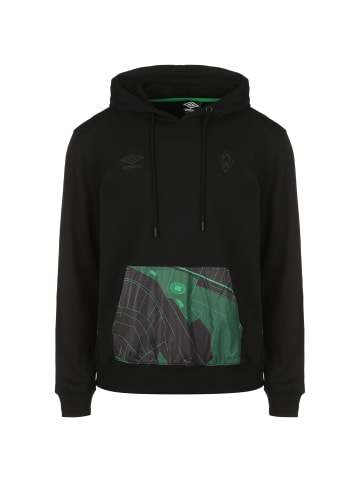 Umbro Hoodie SV Werder Bremen Navigation in schwarz / grün