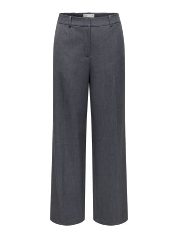 JDY Hose mit weitem Beinschnitt in Dark Grey Melange 1
