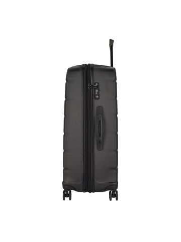 Pack Easy Peru 4 Rollen Trolley L 75 cm in schwarz