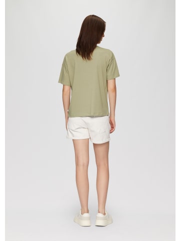 QS T-Shirt in 72D0_helles olivgrün