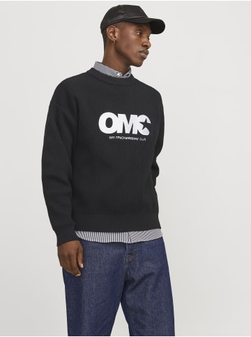 Jack & Jones Strickpullover in Black