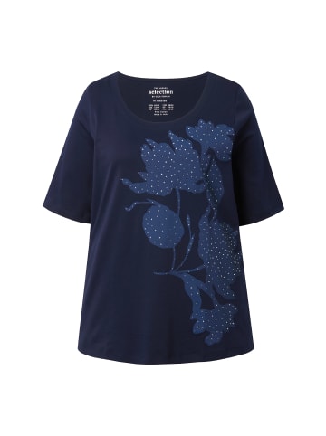 Ulla Popken Shirt in dunkles marine