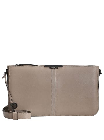 PICARD Marie - Schultertasche 30 cm Rindsleder (lemon) in liquor