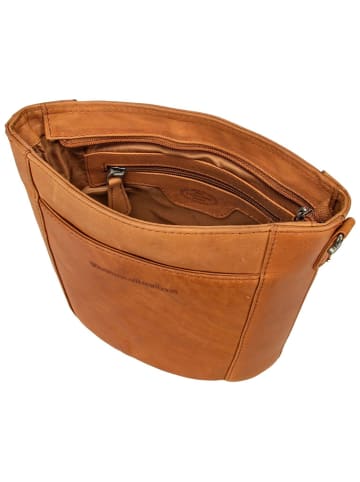 The Chesterfield Brand Umhängetasche Fintona in Cognac