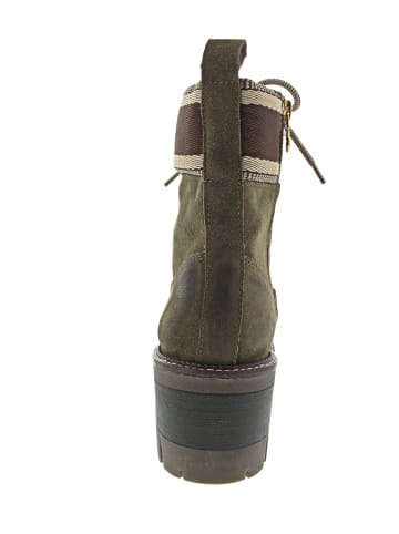 Tamaris Schnürstiefel Grün