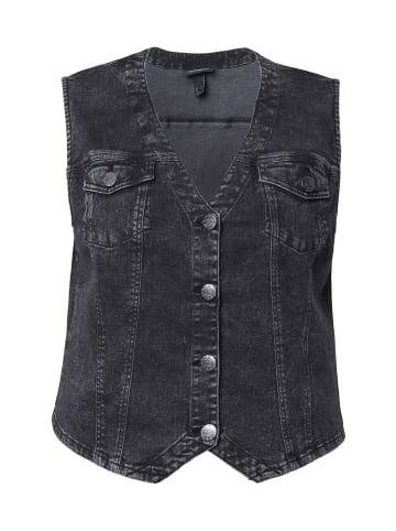 Ulla Popken Jeansweste in black