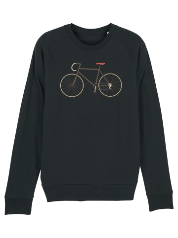 wat? Apparel Sweatshirt Fahrrad in Schwarz