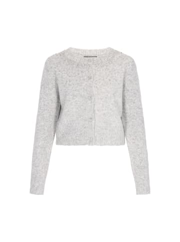 DreiMaster Vintage Women Cardigan in light grey melange