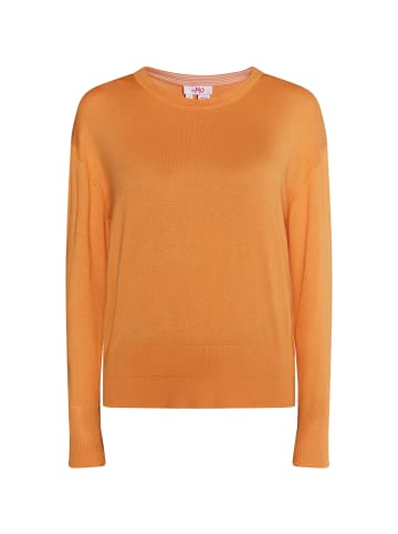 myMo Damen Strickpullover in Orange