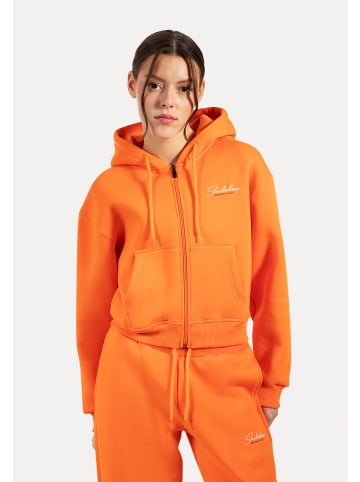 SMILODOX Zip Jacke Enara in Orange