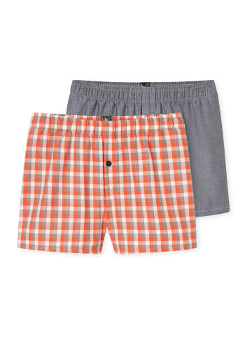 Schiesser Boxer Multipacks in rot, grau