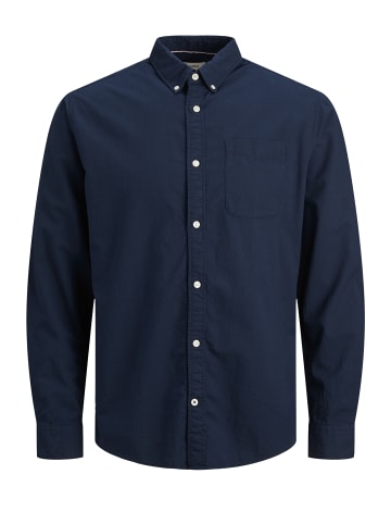 Jack & Jones Hemd 'OXFORD' in dunkelblau